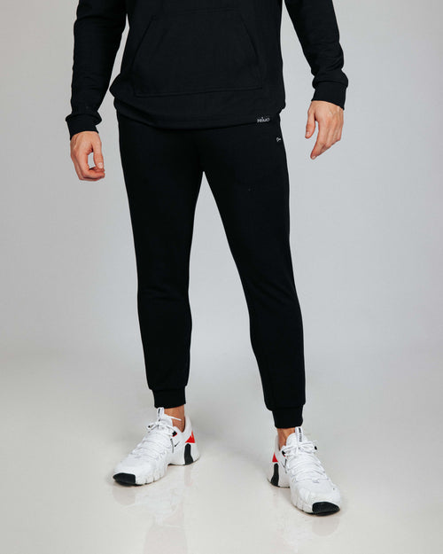 Men's Black Recovery Joggers
