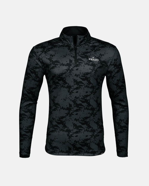 Black Splatter Classic Quarter Zip