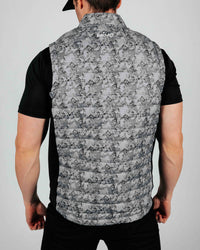 Marble Puff Vest