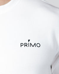 Men's White Golf Crew Neck