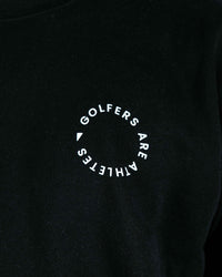 Golfers Are Athletes - Black Crew Neck