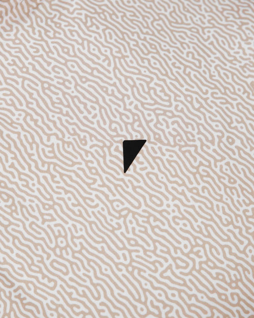 Khaki Maze Blade Polo