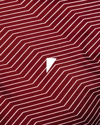 Maroon Chevron Blade Polo