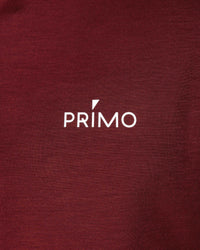 Maroon Quarter Zip Vest