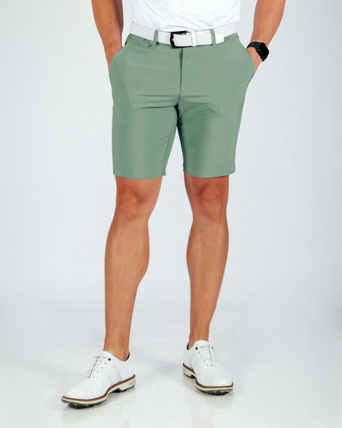 Men's Sage Green Golf Shorts