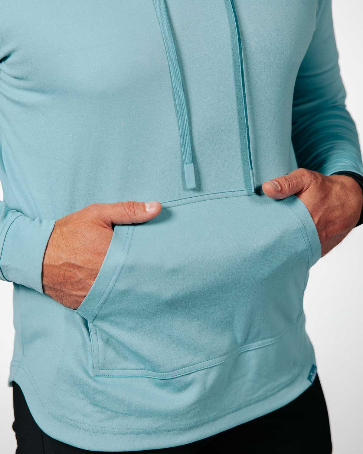 Storm Blue Pebble Golf Hoodie
