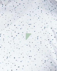 Teal Confetti Classic Polo