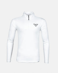 White HyFlyers Quarter Zip
