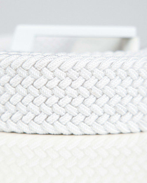 White Tonal Belt